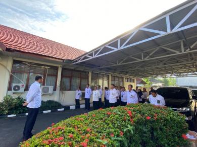 Apel Senin Pagi oleh Ketua Pengadilan Tinggi Tata Usaha Negara Banjarmasin
